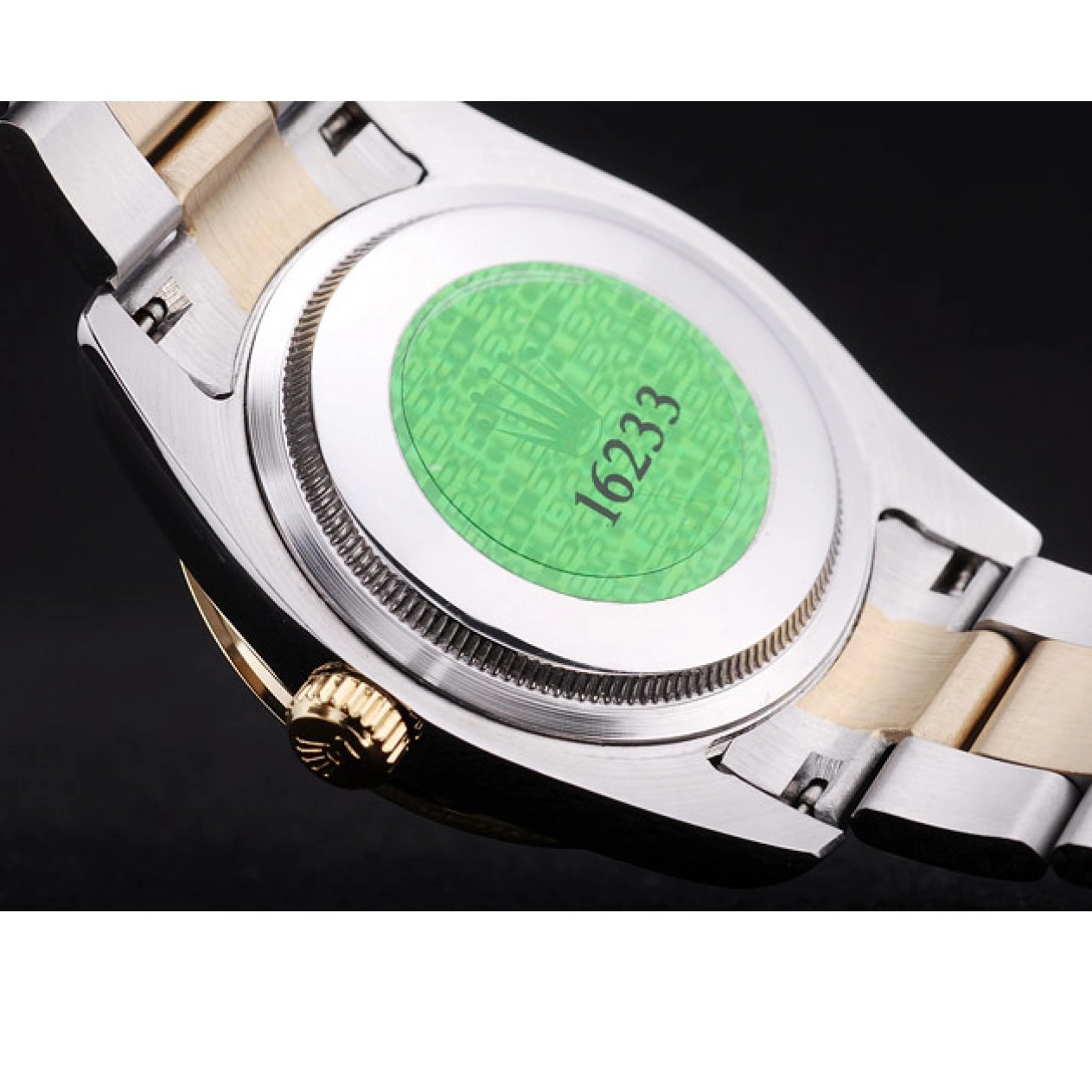 AAA Replica Watches 7463 Diamond Dial Rolex Datejust Bezel Black 0801